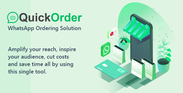 WhatsApp Ordering SaaS - WhatsApp Food - QuickOrder Pro (SAAS)