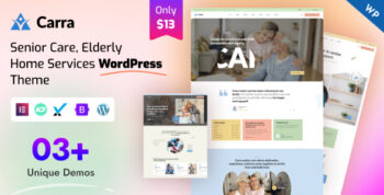 Carra – Senior Care & Elderly Home Services WordPress Theme