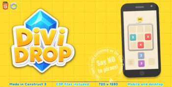 DiviDrop - HTML5 Math game