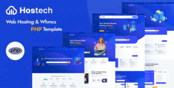 Hostech – Web Hosting Service PHP Template