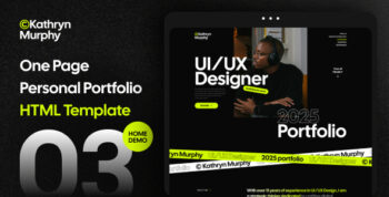 Kathryn Murphy - One Page Personal Portfolio HTML Template
