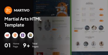 Martivo - Martial Arts HTML Template