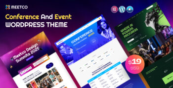 Meetco - Event & Conference WordPress Theme