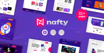 Nafty - Crypto and NFT Laravel Template
