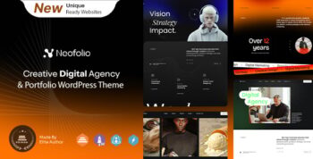 Neofolio - Creative Portfolio & Digital Agency WordPress Theme