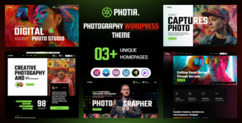 Photia - Photography Portfolio WordPress Theme