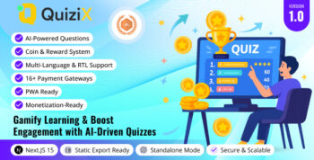 QuiziX – AI Quiz & Trivia Game | Laravel + Next.js Gamified Platform