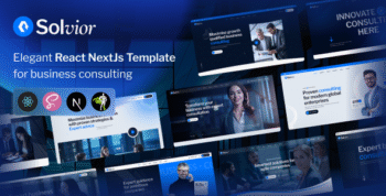 Solvior - Business Consulting React NextJs Template