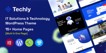 Techly - IT Solutions & Technology WordPress Theme