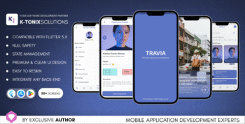 Travia | Travel & Social Experiences App | Flutter UI Kit