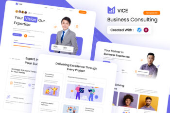 Vice - Business Consulting Elementor Template Kit