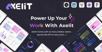 Axelit Next Js + Typescript Admin Dashboard Template