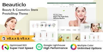 Beauticlo - Beauty and Cosmetics Shop Prestashop Theme