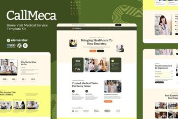 CallMeca - Home Visit Medical Service Elementor Template Kit