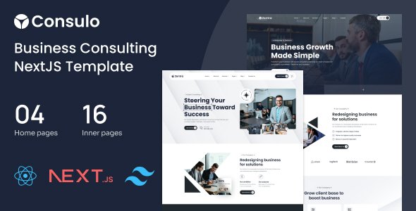 Consulo - Business Consulting NextJS Template