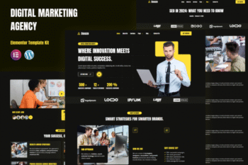 Diagen - Digital Marketing Agency Elementor Template Kit