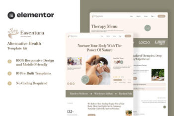 Essentara - Alternative Health Elementor Template Kit