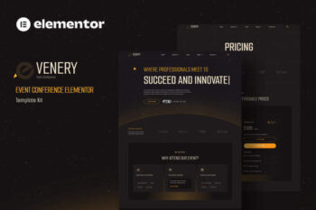 Evenery - Event Conference Elementor Template Kit