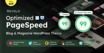 Eyolo - Optimized Blog & Magazine WordPress Theme