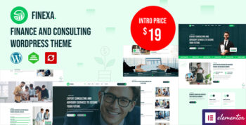 Finexa - Finance & Consulting WordPress Theme