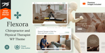 Flexora – Chiropractors and Physical Therapists WordPress Theme