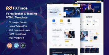 Fxtrade - Forex Broker & Trading HTML Template