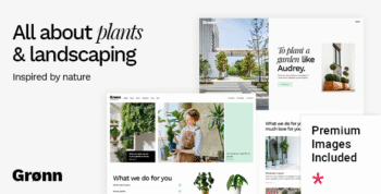 Grønn - Landscaping, Gardening and Flowers WordPress Theme