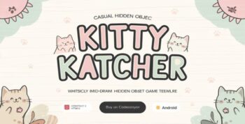 Kitty Katcher – Whimsical Hidden Object Game (HTML5 + Construct 3 )