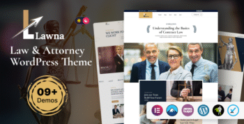 Lawna - Attorney & Advocate WordPress Theme