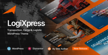 LogiXpress - Transportation, Cargo & Logistics WordPress Theme