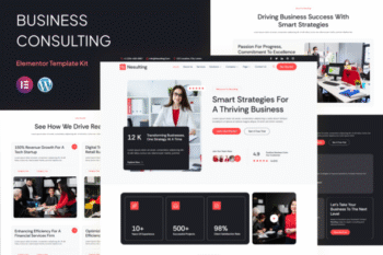 Nesulting - Business Consulting Elementor Template Kit