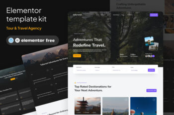 Odynest - Travel & Tour Agency Elementor Template Kit