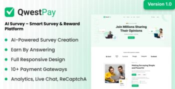 QwestPay - AI Survey Generator & Reward Platform