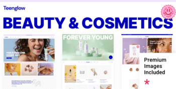 Teenglow - Beauty and Cosmetics WordPress Shop