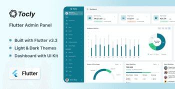 Tocly - Flutter Admin Panel