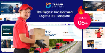 Trazan - Transportation & Logistics Business PHP Template