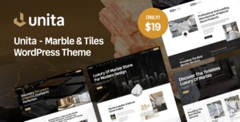 Unita - Marble & Tiles WordPress Theme