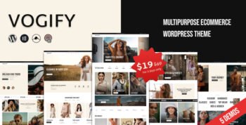Vogify - Multipurpose WooCommerce Theme