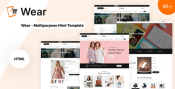 Wear - Multipurpose HTML Template