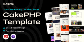 Aximo - CakePHP - Creative Agency Template