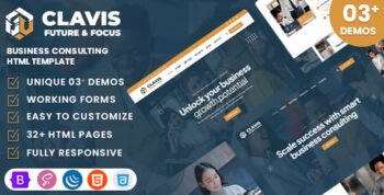 Clavis - Business Consulting HTML Template