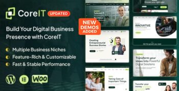 Core IT – Corporate & Consulting Business WordPress Theme