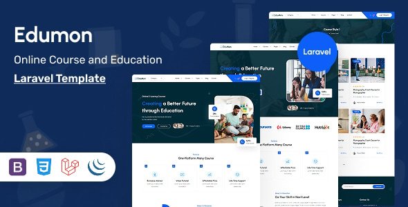 Edumon - Education and Online Course Laravel Template