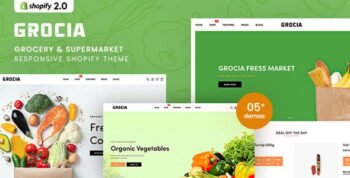 Grocia - Grocery & Supermarket Responsive Shopify 2.0 Theme