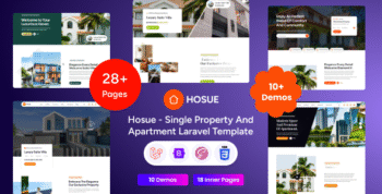 Hosue - Laravel 12 Single Property & Apartment Template