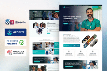 Medelite – Health & Medical Elementor Pro Template Kit