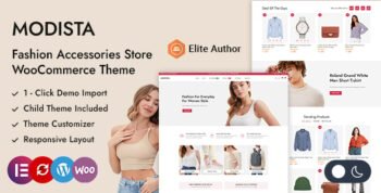 Modista - Apparel & Fashion Store WooCommerce Theme