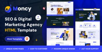 Moncy – SEO & Digital Marketing Html Template