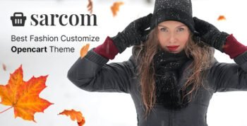 Sarcom‌ - Fashion OpenCart Theme