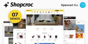 Shopcroc - Multipurpose OpenCart Theme